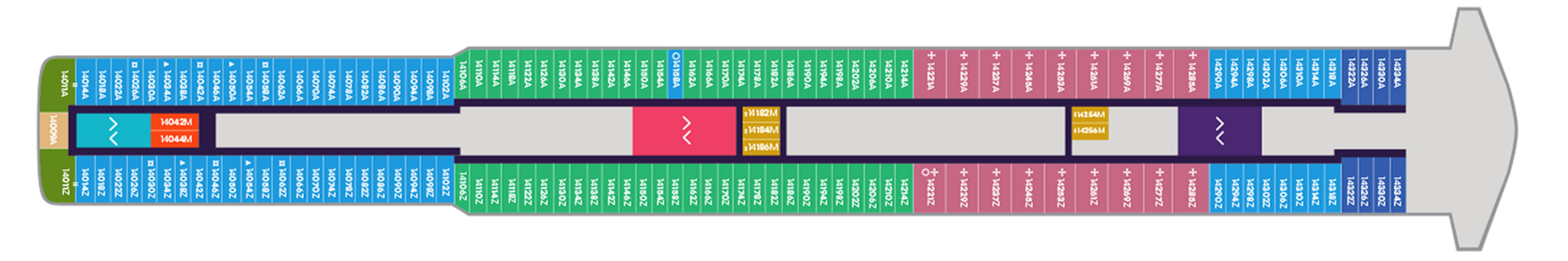 Deck 14 plan